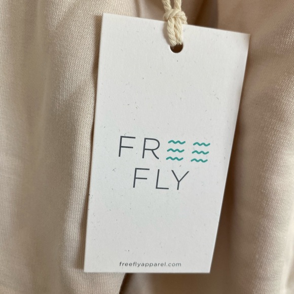 Cream Hooded soft cozy NWT Bamboo Sweatshirt women’s L - Picture 5 of 8